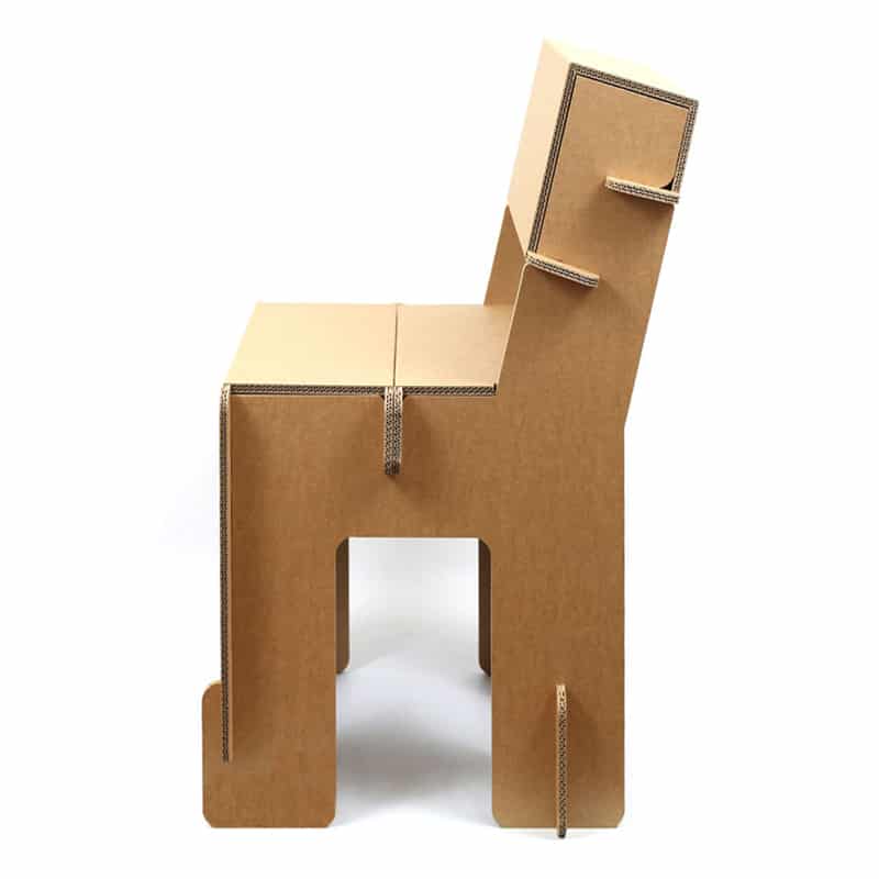 Thiết kế ghế ngồi thật sáng tạo từ thùng carton