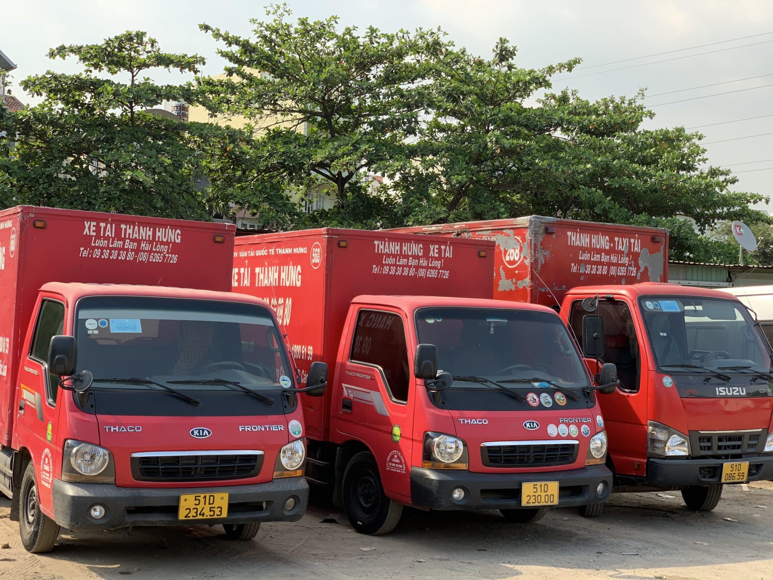 Taxi Tải Thành Hưng cung cấp dịch vụ chuyển kho xưởng uy tín
