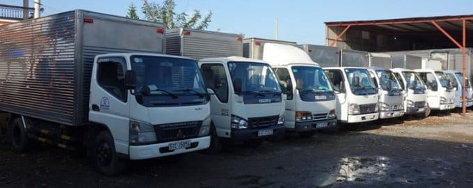 Hệ thống xe tải chở hàng Quận Bình Tân rất chuyên nghiệp