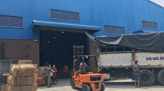 dịch vụ vận chuyển nhà xưởng trọn gói