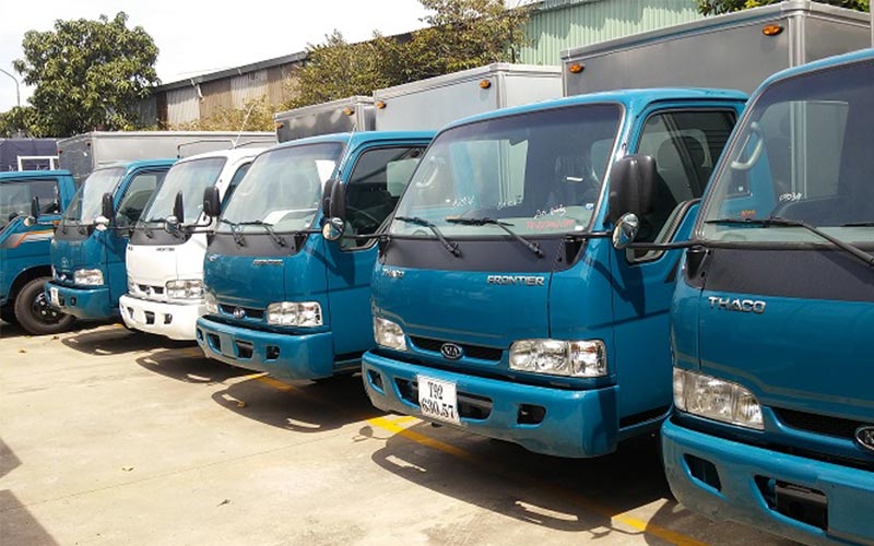 Cho thuê xe tải chở hàng quận Phú Nhuận  24H